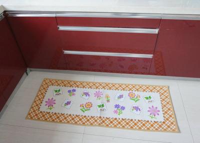 China Restaurant / hotel entrance door non skid floor mats of 35% cotton 65% polyester for sale