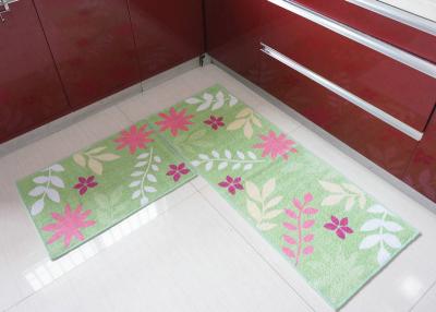 China Skidproof comfortable soft Environmental non slip bath mat , washable kitchen rugs for sale