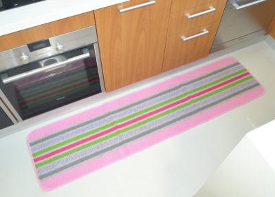 China Modern Stripe soft anti fatigue Floor Mats for kitchen room / bedroom for sale