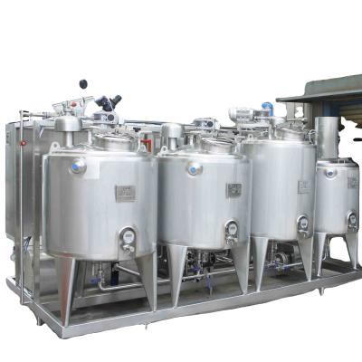 China Small Scale Milk Yogurt Making Machine Yogurt Production Line /yogurt plant turnkey project for sale