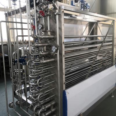 China Milk Pasteurizer Cooling Tunnel Food Sterilization Machine Etc. Liquid Pasteurization 5000l of milk for sale