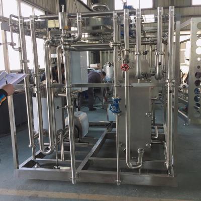 China Stainless Steel Milk Pasteurizer Etc. Milk Liquid Pasteurization and Packing Machine for sale