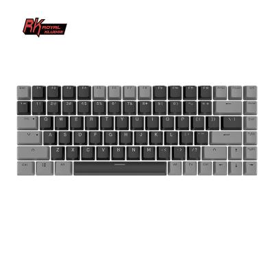 China xda durable royal mechanical keycap sets pbt layout pbt layout swiss keycap doubleshot keyboard keycap sets Kludge rk84 best quality for sale