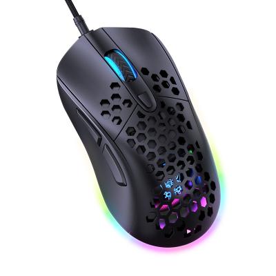 China Onikuma CW906 RGB High Dpi Buttons 7 Wired Programmable Computer Mouse Wireless 7200 Macro Honeycomb Lightweight Mice for sale