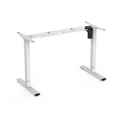 China ZGO Sit And Stand Adjustable Desk Ergonomic Standing Computer Desk Single Motor (Height) Adjustable Lounge for sale