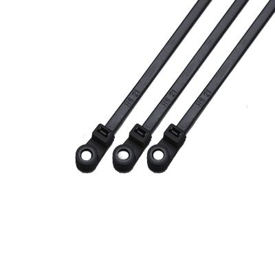 China 66 Nylon Mounting Screws Nylon Mountable Key Cable Ties for sale