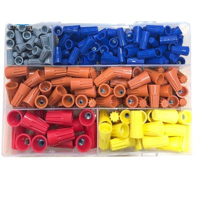 China Wire Or Cable Joint Nylon Plastic P2 Screw On Wire Connector for sale