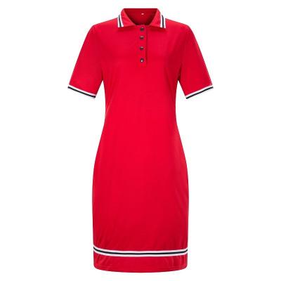 China Anti-pilling Custom Design Women's Apparel Embroidered Logo Wear Polo Shirts For Women Polo Shirt Slim Fit Lady Manufacturer for sale