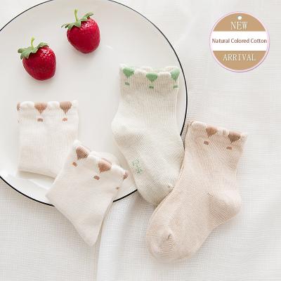 China 2022 Factory Supply High Quality Soft Cute QUICK DRY Cotton Socks Organic Baby Socks Gift Set Toddler Socks for sale