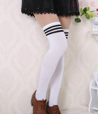 China QUICK DRY Warm Women Girls Winter Sexy Thigh High Ladies Over Knee Long Leg Stockings Football Sports Socks for sale