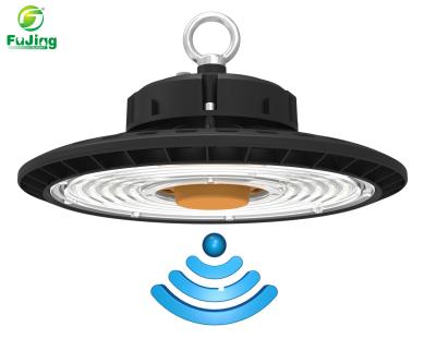 China Indoor Waterproof Mircowave Warehouse LED Motion Sensor Dia-mount Aluminum UFO Highbay Light UFO Highbay Light for sale