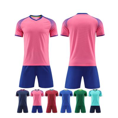 China Sets Wholesale Cheap Uniform Mens Soccer Jerseys Soccer Customs Officers Training Football Kit for sale