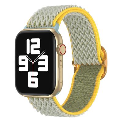 China W-18 Fashion Wave Pattern Style Watch Strap Band Apple Unisex Smart Watch Strap Nylon Watch Strap for sale