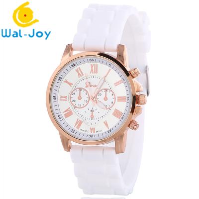 China Newest Fashionable Attractive Silicone WJ-3992 Non-Specific Multicolor Women Wrist Watch for sale