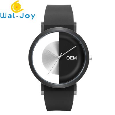 China WJ-7740 Men's Silicone Strap Personality Wholesale Fancy Water Resistant Best Selling Casual Watch for sale