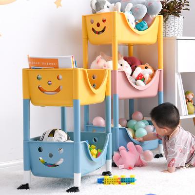 China Viable Kids Play Plastic Storage Shelf Snack Box For Kid Children Cupboard Storage for sale