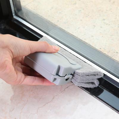 China Viable Magnetic Magic Window Cleaning Brush Groove Cleaning Brush Window Cleaning Brush for sale