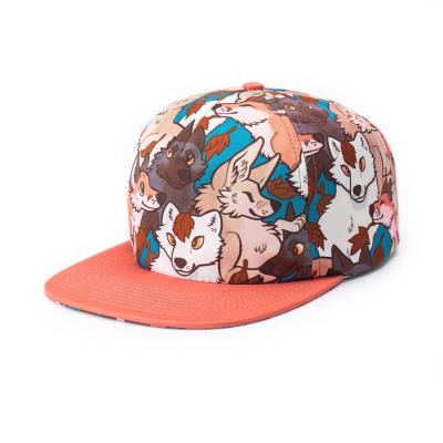 China Wholesale COMMON 5 Panel Customize Screen Printing Hats Snapback Hip Hop Cap Printed Flat Brimmed Baseball Cap for sale