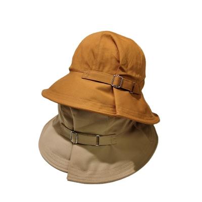 China New Wholesale Stylish Summer Style Dome Brim Sunshade Sunscreen Sunscreen Sunscreen Hat Women's Wide Stylish Fisherman's S Basin Hat Comfortable Foldable Hat for sale