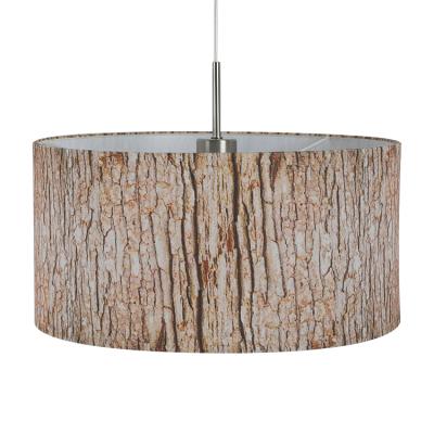 China Latest Design Contemporary Wood Tc Fabric Shade Ceiling Pendant Lamp With Shade for sale