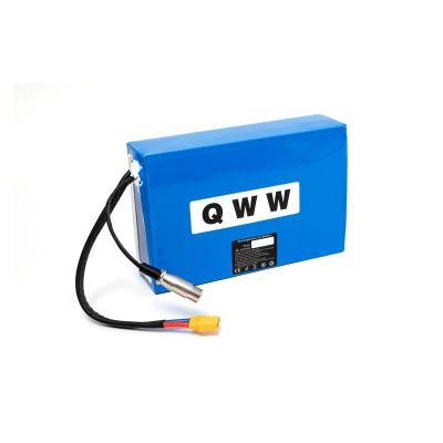 China Hot Sales Machine-out Customized Blue PVC E-bike Lithium Ion Battery Pack 36v20ah20amp 48v 52v20ah30amp for sale