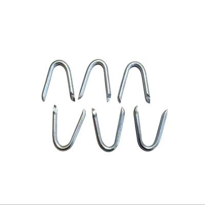 China BRAD Wholesale U Shape Iron Wire Nail Diamond Sharp U Common Type NaI for sale