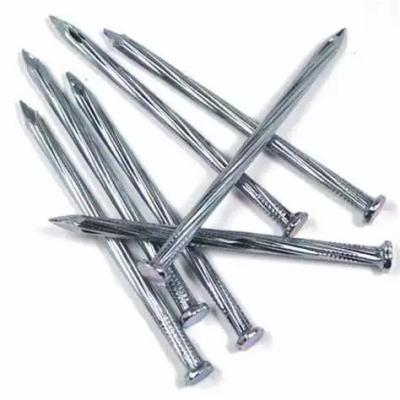 China Checkered Galvanized Steel Concrete Nail Hardened Nail With Single Shank for sale