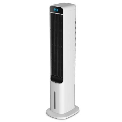 China Mini Remote Control Personal Desktop Air Coolers Space Evaporative Rechargeable Personal Air Cooler for sale