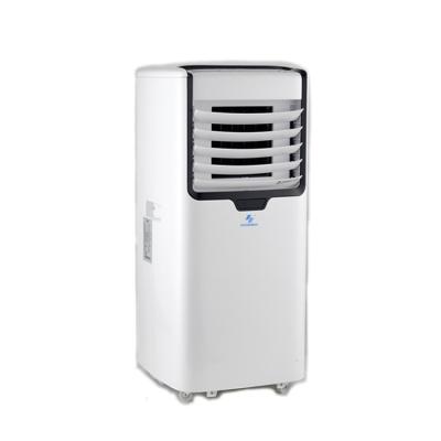 China new style R410 7000 Auto-evaporative system 8000 9000BTU for cheap price option portable air conditioner with humidity control for sale