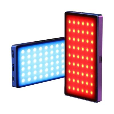 China Mini RGB LED Photography Video Light Rechargeable Fill Light 20 Light Effects For Video Shooting for sale