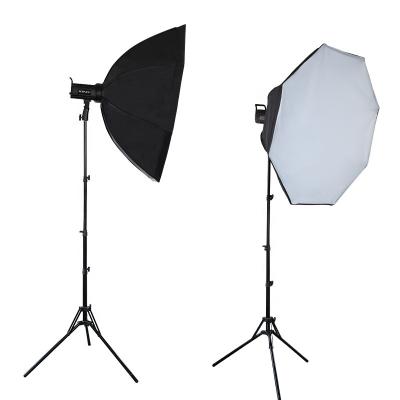 China PORTABLE Studio Portable Video LED Softbox Photographic Kit Lighting Equipment Kit for sale