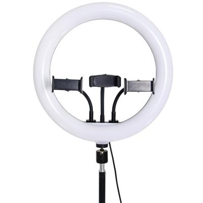 China Make Up Chinese Manufacturer Led Cell Phone Holder With Tripod Custom Size Portable Makeup Ring Light for sale