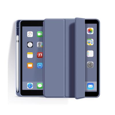 China For ipad air 10.9 Good Quality Portable Soft Shell Cover Cases For Apple Ipad Air 10.9 Case With Pen Slot for sale