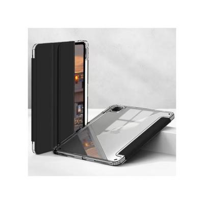 China For ipad 2 High Transparency Shockproof Lightweight Golden Triangle Design For Ipad Tablet Case for sale