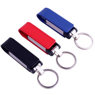 China Storage Customized Printing Engraving 3.0 2.0 Leather Pendrive 64Gb Usb 128Gb Flash Drive for sale