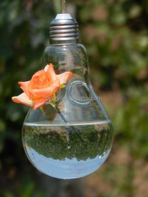 China Modern design handblown glass bulb hand made mini greenhouse for air plant for sale