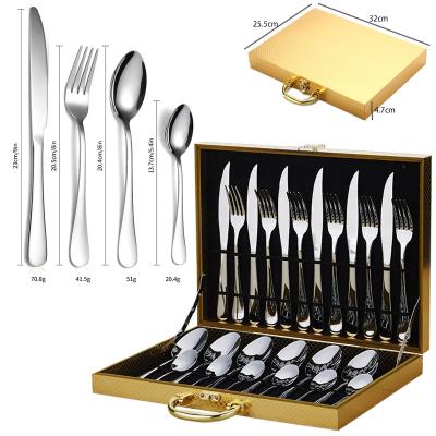 China Viable Wholesale High Quality Kitchen Silverware Flatware Silver Flatware Spoon Knife Fork Knife Stainless Steel Cutlery Set Bulk for sale