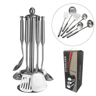 China Sustainable High Quality Nonstick Cooking Instruments And Tools Stainless Steel Kitchen Utensils Set for sale