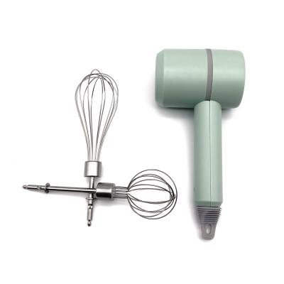 China Battery Operated Plastic Mini Electric Hand Mixer No Knob Beater Ejector Wire With Hanger Hand Mixer for sale