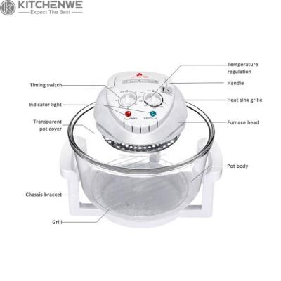 China Hotel Halogen Oven Pressure Cooker And Air Fryer for sale