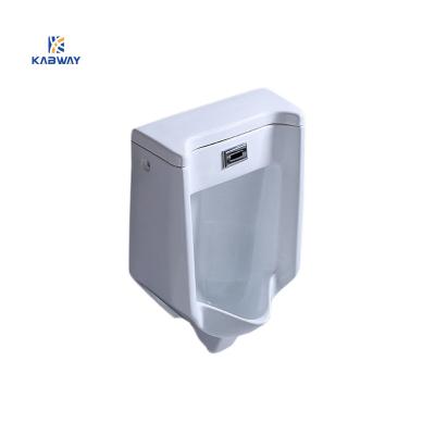 China Wall Mounted Sanitary Sensor Urinal Ware Automatic Sensor Ceramic Male Urinal for sale