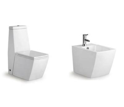 China Pedestal Wash Basin Modern Chinese One Piece Ceramic Bathroom Wholesaler Toiletries Sanitary Set for sale