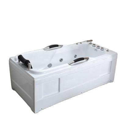 China Modern Acrylic Bathing Customize Massage Function Corner Bathtub for sale