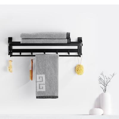 China Fashion New Products Wholesale Stainless Steel Wall Mounted Bathroom Towel Racks for sale