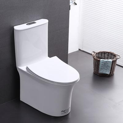 China Double-Flow Good Quality Cheap Bathroom Siphonic One Piece Ceramic Toilet for sale