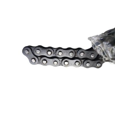 China 116 Knot Steel Motorcycle Industrial Custom Black Steel Chain Chain for sale