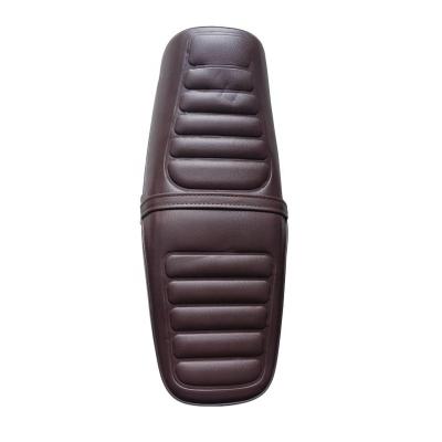 China Brown Model CG125 Leather Motorcycle Leather Seat Cover For GN KOBAZ Motorcycle for sale