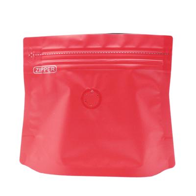 China Stand Pouch Disposable Coffee Bag With Zipper And Valve Sealing Plastic Package Bag for sale