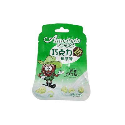 China Disposable Small Chocolate Packet Bag Disposable Snacks Printing Packaging Bag for sale