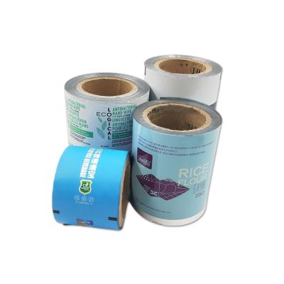 China Custom printed foil metallized moisture proof wrap film food wrap roll roll stock for sale